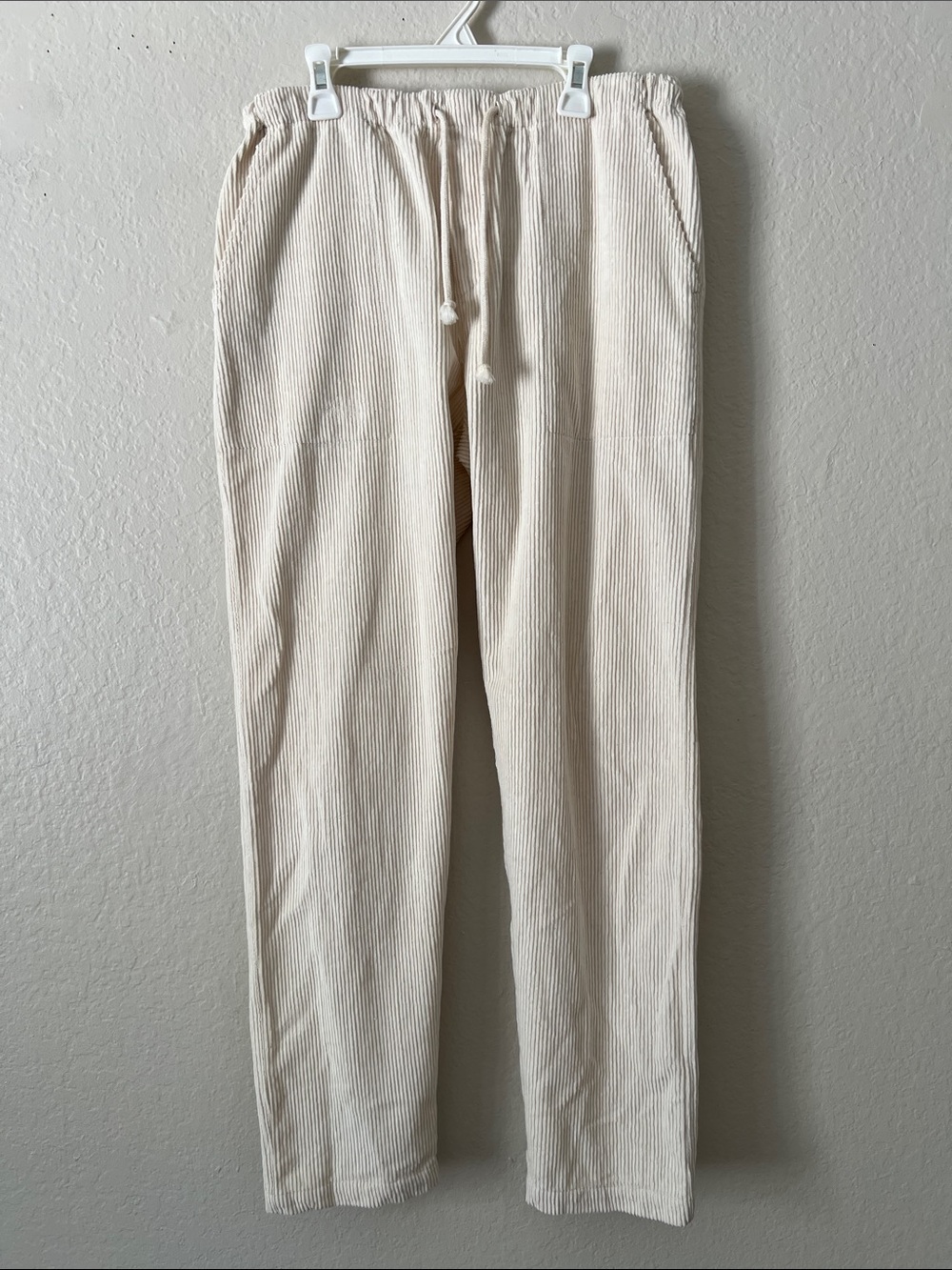 Like New! UNBLEACHED/UNDYED 100% Organic Indian Cotton Cord Drawstring S - Picture 1 of 9